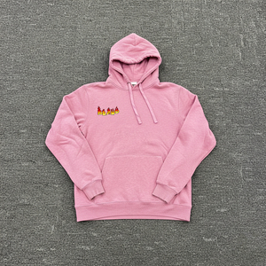 Alta calidad 100% algodón polar 580 gramos suéter de gran tamaño para hombre Sudadera con capucha bordada hombro caído peso pesado cálido invierno - Product Image 4