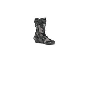 Sidi Rex High <b>Top</b> Summer Motorcycle Boots Genuine Leather Lining Rubber and PU Insole Ankle Height Button Closure - Product Image 1