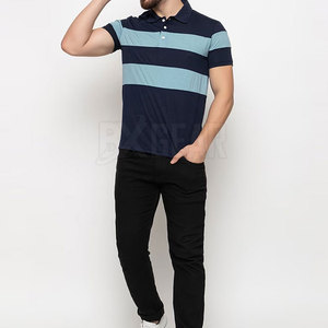 Nueva Camiseta polo clásica para hombre con manga corta, tela suave transpirable, ideal para la comodidad diaria y el aspecto de ropa de calle - Product Image 5