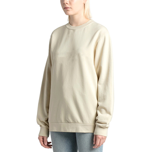 Sudadera con capucha holgada de manga larga sólida informal gruesa para mujer Otoño Invierno estampado de cristal 100% algodón impermeable alto - Product Image 2