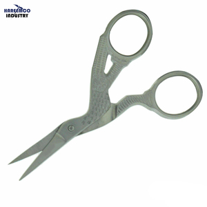Ciseaux à sourcils professionnels pour la beauté, avec lame droite et pointe aiguë, coupe-cheveux en acier inoxydable pour le maquillage - Product Image 1