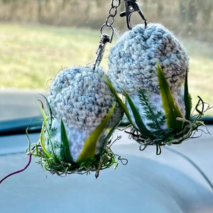 LLavero de animales de ganchillo hecho a mano lindo Amigurumi llavero colgante tejer llavero mochila coche encantos OEM ODM hecho en Vietnam - Product Image 5
