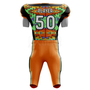 Uniforme de fútbol americano personalizado de alta calidad Pedido a granel disponible Diferentes tamaños Colores y estilos para adaptarse a los requisitos del equipo - Product Image 2