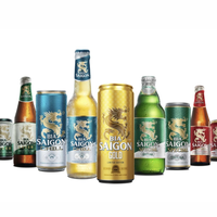 Meilleure vente Saigon Export Premium Alc 4.8% Bière 330ml X 24 Canettes (161A034) Saigon Export Premium Alc Steam Beer Variété