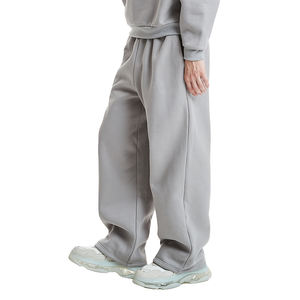 OEM Custom Fashion Track pants Blank Sweatpants Custom Jogging Pants Puff Print Plain <b>Fleece</b> Sweat <b>Jogger</b> <b>Men</b> - Product Image 6