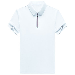 Cremallera de mujer de alta calidad para Polo, tela elástica de algodón polivinílico que absorbe la humedad, servicio OEM ODM, ajuste personalizado, MOQ bajo global - Product Image 5