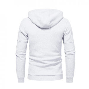 Chándal de entrenamiento polar para hombre, conjunto sólido de dos piezas, traje de jogging ligero con logotipo frontal - Product Image 2