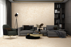 Carreaux Ncraze design moderne de l'Inde 600x1200mm finition de surface de sculpture imperméable au feu et à l'humidité carreaux de porcelaine hôtels - Product Image 6