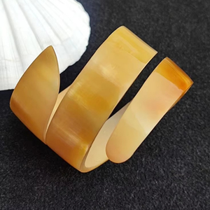 Autres corne de buffle fait à la main de luxe en gros naturel Buffalo boeuf corne de vache bracelet bijoux de mode pour hommes et femmes - Product Image 1