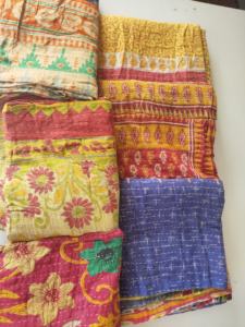 Boho โบราณแฮนด์เมด Kantha ผ้าห่มผ้าฝ้ายอินทรีย์วินเทจอินเดียผ้าส่าหรีผ้าห่มโยนผ้าคลุมเตียงคู่สำหรับโรงแรมบ้าน - Product Image 2