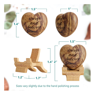 New Design Natural <b>Wooden</b> <b>Heart</b> Shape Gifts Valentines Gift Carved <b>Hearts</b> Gift Wholesale From Vietnam - Product Image 2