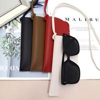 Nouvelle mode, sac à lunettes de soleil imperméable avec sangle de transport, étui à lunettes de soleil, étui à lunettes pour unisexe