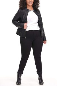 Chaqueta de Cuero para Mujer de Alta Calidad, Logotipo Personalizado, Chaqueta de Cuero para Mujer Más Vendida para Exteriores - Product Image 3