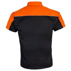 Camisas de Mecánico Profesional para Uso en Talleres y Garajes, Transpirables, de Poliéster Fluorescente, Uniformes de Trabajo de Alta Visibilidad - Product Image 4