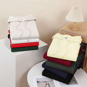 Venta al por mayor OEM personalizado hombres liso Sudadera con capucha polar Kangroo bolsillos personalizado sudaderas con capucha fabricante en Pakistán proveedor 2025 - Product Image 5