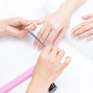 Professional Stainless Steel Manicure Scraper & Cuticle Nail Pusher Dual-End <b>Tool</b> for Nail Technicians Starter Kits Wholesale - Product Image 4