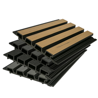 Fournisseur de panneaux de bardage mural WPC en gros, revêtement extérieur pour maison, co-extrusion, grain de bois, imperméable, panneaux muraux extérieurs