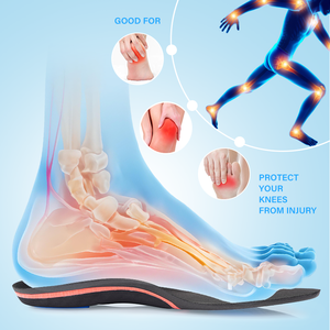 Semelles orthopédiques pour <span class=keywords><strong>talon</strong></span> en gel antidérapantes confort EVA OEM absorbant les chocs pour pieds plats semelles de soutien de la voûte plantaire athlétique - Product Image 6