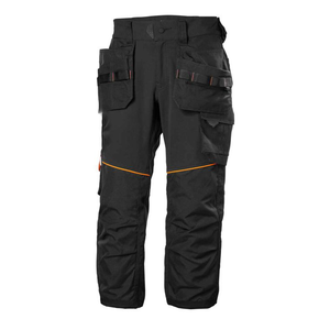 Mosaic Impex Precio al por mayor Tela de algodón Múltiples bolsillos Cargo negro gris contraste Pantalones Cargo para hombre para ropa de trabajo - Product Image 3