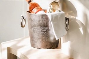 Hielera de Aluminio de Fabricación OEM, Enfriador de Vino y Champán para Bar, Porta Bebidas para Mesa de Fiesta - Product Image 3