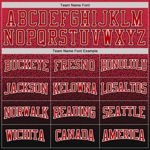 Sudadera con Capucha Personalizada con Sublimación en Degradado Rojo y Negro, Ecológica, Impermeable, para Invierno, con Nombre y Número del Equipo - Product Image 5