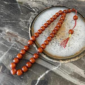 Figura Decorativa de Resina Hecha a Mano con Tema de Búho Budista, Accesorio Religioso para el Hogar con Detalle de Borla - Product Image 6