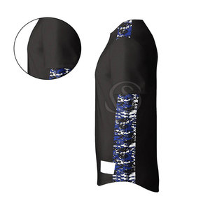 Camiseta de Béisbol para Hombre 2025 - 100% Poliéster Transpirable de Secado Rápido, Colores y Logotipo Personalizables, Mangas Cortas, Hecho en Pakistán - Product Image 5