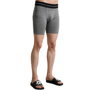 Shorts de gymnastique de compression pour hommes de haute qualité poche arrière haut vendeur MMA Shorts conception personnalisée Logo privé plaine haute rue - Product Image 5