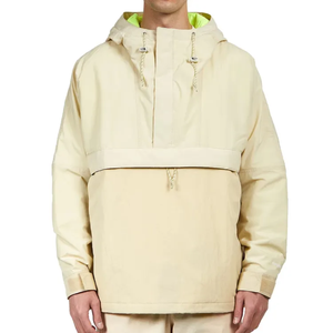 เสื้อแจ็กเก็ตกันน้ำกันลมมีซิปสำหรับผู้ชายผ้าแคนวาสสำหรับฤดูหนาวน้ำหนักเบาออกแบบได้ตามต้องการ - Product Image 1