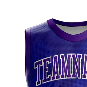 Ropa deportiva al aire libre de alta calidad, Material de poliéster, el mejor diseño de alta calidad, uniforme de baloncesto personalizado - Product Image 4
