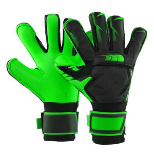 Gants de gardien de but de football à prise solide avec protection des doigts Gants de gardien de but Latex Football Respirant Derniers gants de football - Product Image 1