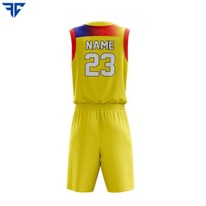 Conjunto de camiseta de baloncesto reversible personalizado de alta calidad, pantalones cortos transpirables para hombre, uniforme, envío rápido, fábrica, venta al por mayor, impreso - Product Image 6