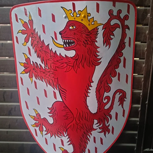 Escudo de águila medieval personalizado, escudos medievales decorativos de metal - Product Image 2