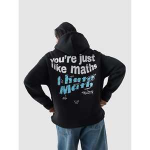 Camiseta 'Odio las Matemáticas' de Felpa Francesa 100% Algodón con Serigrafía - Product Image 1