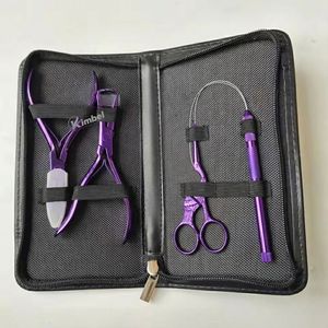 Kit de Herramientas para Extensiones de Cabello de Acero Inoxidable Hecho a Mano TEEJAY, Alicates e Hilador de Bucles para Instalación y Remoción, Herramientas de Belleza para Peinado - Product Image 3