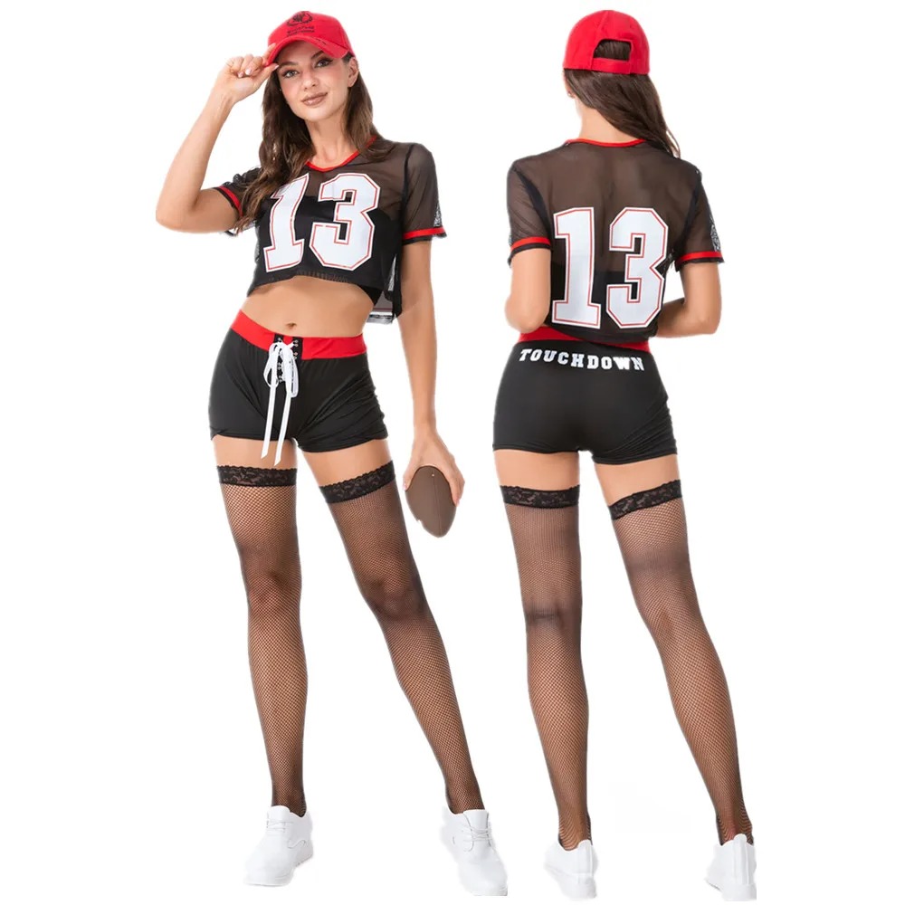 Sexy Women Lingerie American Football Baby Cheerleading Uniforms Suit Cosplay Costume Rugby Girl Cheer Sports Outfits Shorts Top| Alibaba.com Sexy Women Lingerie American Football Baby Cheerleading Uniforms Suit Cosplay Costume Rugby Girl Cheer Sports Outfits Shorts Top| Alibaba.com