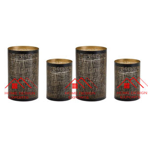 เชิงเทียนโลหะสำหรับตกแต่งโต๊ะและตกแต่งชิ้นกลางธีมกวางเรนเดียร์ใหม่ล่าสุดตกแต่งเสร็จมินิสีดำ - Product Image 6