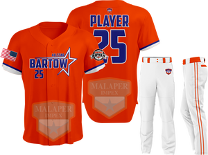 Vente chaude hommes 100% Polyester Baseball & Softball uniformes personnalisé blanc Jersey & pantalon ensemble pour vêtements de sport - Product Image 3