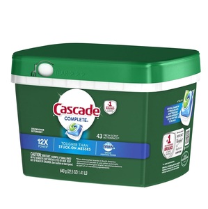 Cápsulas de Lavavajillas Desechables Ecológicas Cascade con Shine Shield - Limpieza de Alta Calidad - Product Image 2