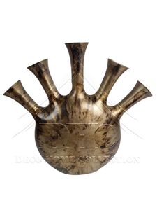 Florero de piso de aluminio de metal americano en plata pulida para piso, bodas, decoración del hogar y Adorno de sala de estar - Product Image 5