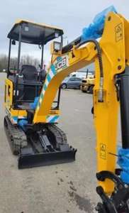 Mini-excavatrice entièrement électrique JCB 19C-1E, excavatrice électrique compacte, fonctionnement silencieux pour les projets urbains, à vendre - Product Image 3