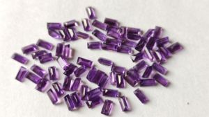 พลอยอเมทิสต์ธรรมชาติทรงเรียวขนาด1.5x3มม. หลวมพลอยอเมทิสต์แอฟริกัน - Product Image 3