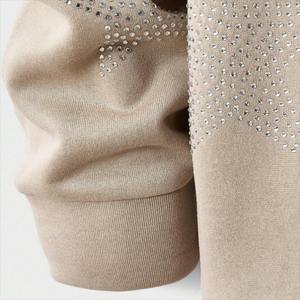 Fabricant Sweats à capuche zippés en polaire lourde 400gsm avec étoiles en diamant pour hommes Sweats à capuche surdimensionnés avec strass étincelants pour hommes - Product Image 6