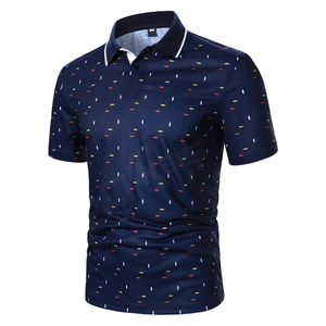 Camiseta 100% de algodón para hombre, Polo estampado por sublimación - Product Image 5