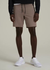 Shorts pour hommes en molleton de qualité, vente directe d'usine 2026, 64% coton, 31% polyester, 5% élasthanne, taille élastique, plusieurs couleurs - Product Image 3