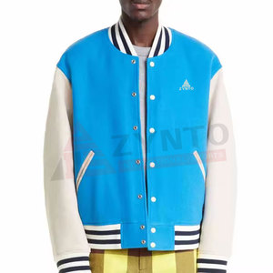 Chaqueta Letterman al por Mayor, Chaqueta de Invierno Transpirable, Chaqueta Letterman de Primera Calidad - Product Image 2