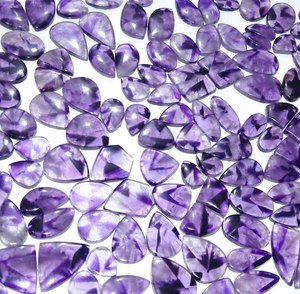 100% par de amatistas naturales proveedor de piedras preciosas cabujón par de piedras preciosas precio al por mayor mejor calidad de piedras preciosas para la fabricación de joyas - Product Image 4