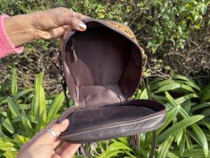 New Arrival Hand Tooled Leather Sling Bag Gypsy Boho Latest Designer Handmade Western Stylish Brown Colour Multi Uses Bags - Product Image 6