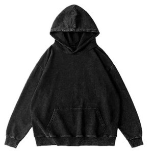Nouveau design de qualité supérieure, sweat-shirts à capuche pour hommes, respirant, mélange polyester/coton, séchage rapide, style délavé à l'acide, broderie, hiver - Product Image 3