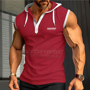 Sudadera con Capucha de Compresión sin Costuras para Hombre, para Ejercicios al Aire Libre, Otoño, Ecológica, Transpirable, de Secado Rápido, Térmica - Product Image 5